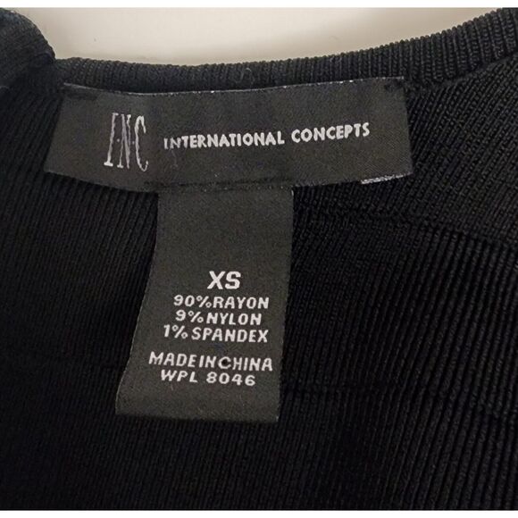 INC International Concepts Women's Square Neck Bodycon Dress Size XS - Picture 6 of 6